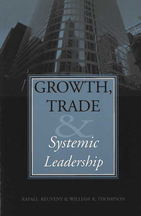 Cover image for Growth, Trade, and Systemic Leadership