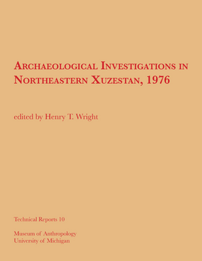 Cover image for Archaeological Investigations in Northeastern Xuzestan, 1976