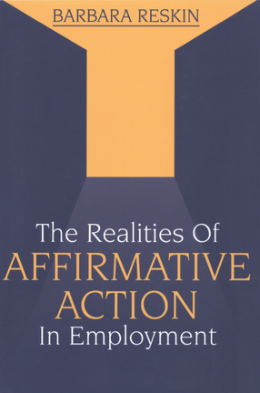Cover image for The realities of affirmative action in employment