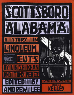 Cover image for Scottsboro, Alabama: a story in linoleum cuts