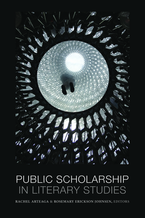 Cover image for Public Scholarship in Literary Studies