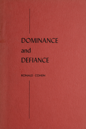 Cover image for Dominance and Defiance