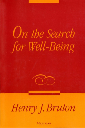 Cover image for On the Search for Well-Being