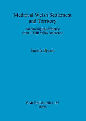 Cover image for Medieval Welsh Settlement and Territory: Archaeological evidence from a Teifi valley landscape