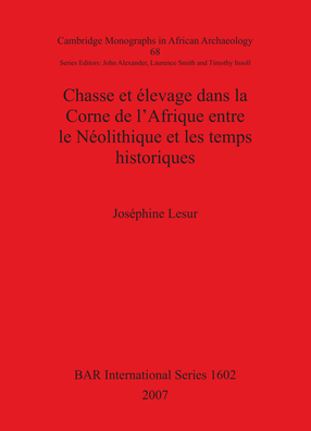 Cover image for Chasse et élevage dans la Corne de l&#39;Afrique entre le Néolithique et les temps historiques