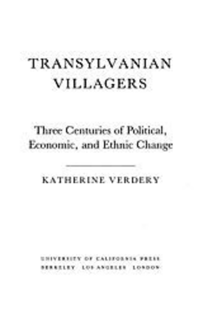 Cover image for Transylvanian villagers: three centuries of political, economic, and ethnic change