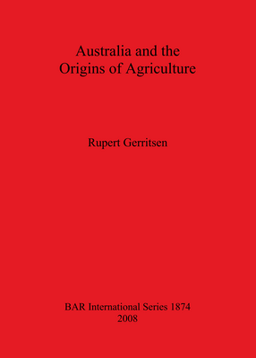 Cover image for Australia and the Origins of Agriculture