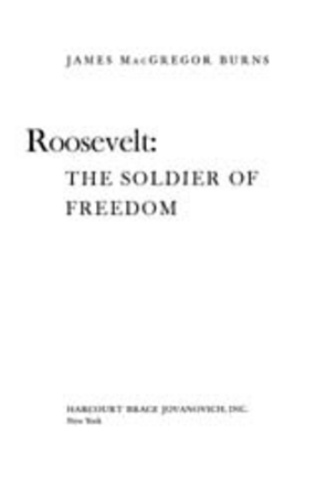 Cover image for Roosevelt: the soldier of freedom