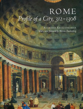 Cover image for Rome: The Profile of a City, 312-1308