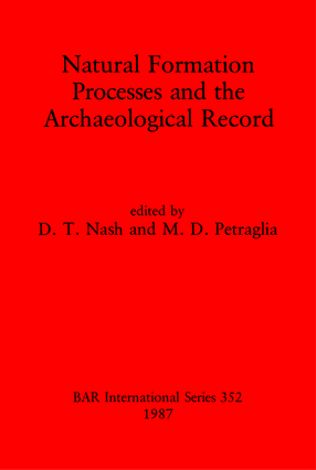 Cover image for Natural Formation Processes and the Archaeological Record