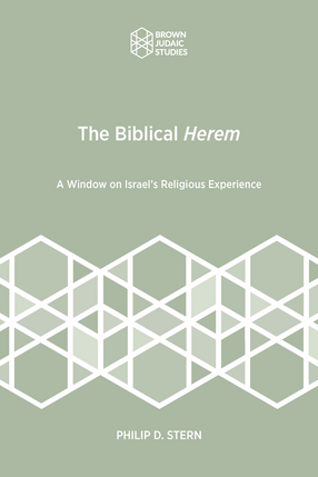 Cover image for The Biblical Herem: A Window in Israel’s Religious Experience