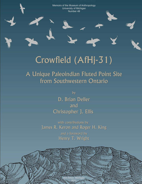 Cover image for Crowfield (Af Hj-31): A Unique Paleoindian Fluted Point Site from Southwestern Ontario