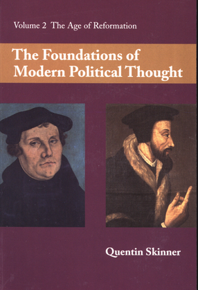 Cover image for The foundations of modern political thought, Vol. 2