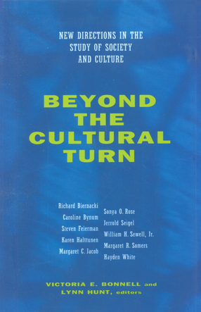Cover image for Beyond the cultural turn: new directions in the study of society and culture